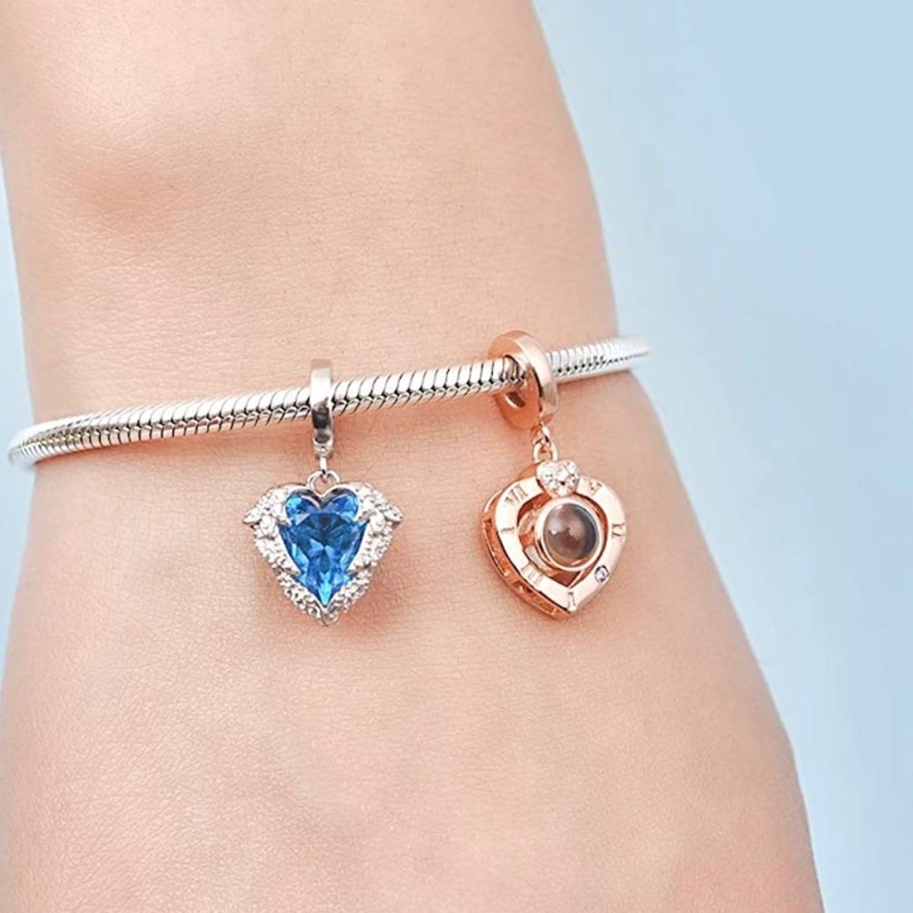 S925 100 Languages of ❤️ Pandora Compatible Charms